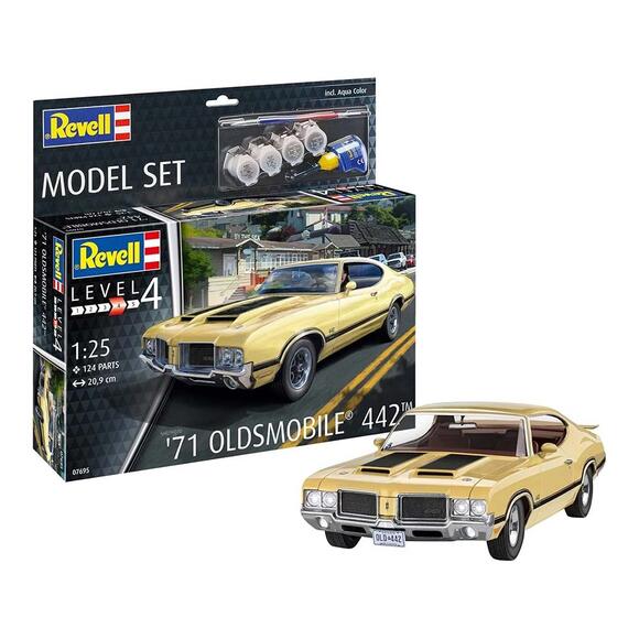 Revell Model Set Araba 71 Oldsmobile 442 67695