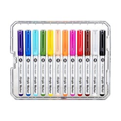 Rich 19715 Art-X Pro Art Fırça Uçlu Akrilik Marker 12Li Set - Thumbnail