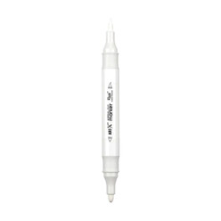 Rich Klm-17890 Art-X Akrilik Marker Kalem Duo 43 Beyaz - Thumbnail