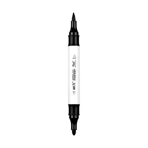 Rich Klm-17891 Art-X Akrilik Marker Kalem Duo 10 Siyah