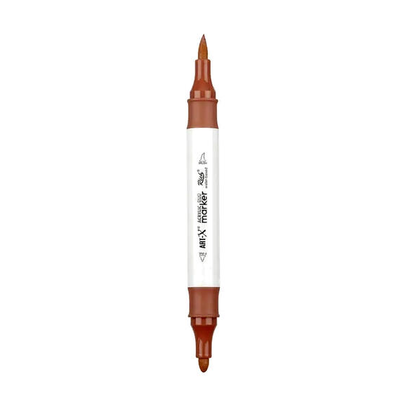 Rich Klm-17899Art-X Akrilik Marker Kalem Duo 204 Çikolata
