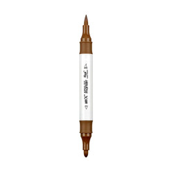 Rich Klm-17905 Art-X Akrilik Marker Kalem Duo 208 Kahverengi - Thumbnail