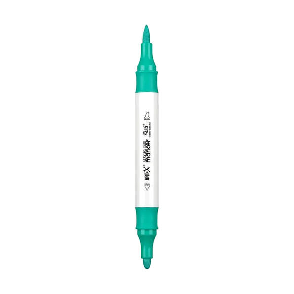 Rich Klm-17909 Art-X Akrilik Marker Kalem Duo 34 Açık Turkuaz Yeşil