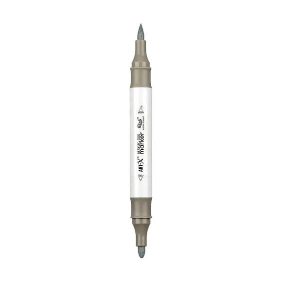 Rich Klm-17915 Art-X Akrilik Marker Kalem Duo 130 Taş Gri