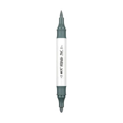 Rich Klm-17917 Art-X Akrilik Marker Kalem Duo 212 Gri - Thumbnail