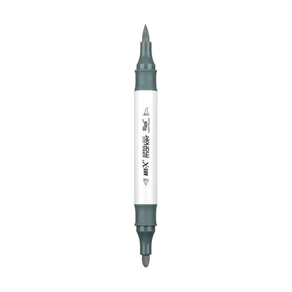 Rich Klm-17917 Art-X Akrilik Marker Kalem Duo 212 Gri