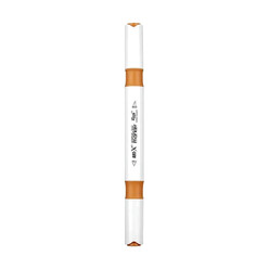 Markasız Kırtasiye - Rich Klm-17920 Art-X Akrilik Marker Kalem Duo 55 Tütün