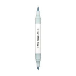 Rich Klm-17927 Art-X Akrilik Marker Kalem Duo 153 Gri Mavi - Thumbnail