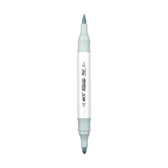 Rich Klm-17927 Art-X Akrilik Marker Kalem Duo 153 Gri Mavi