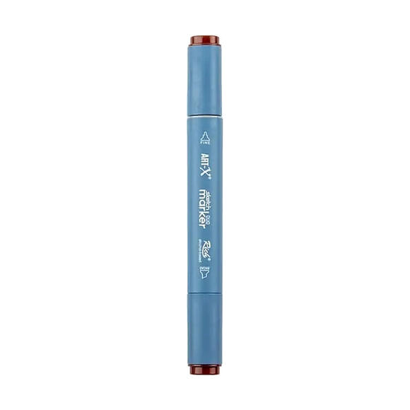 Rich Klm-17929 Art-X Sketch Marker Kalem Duo 181 Brown