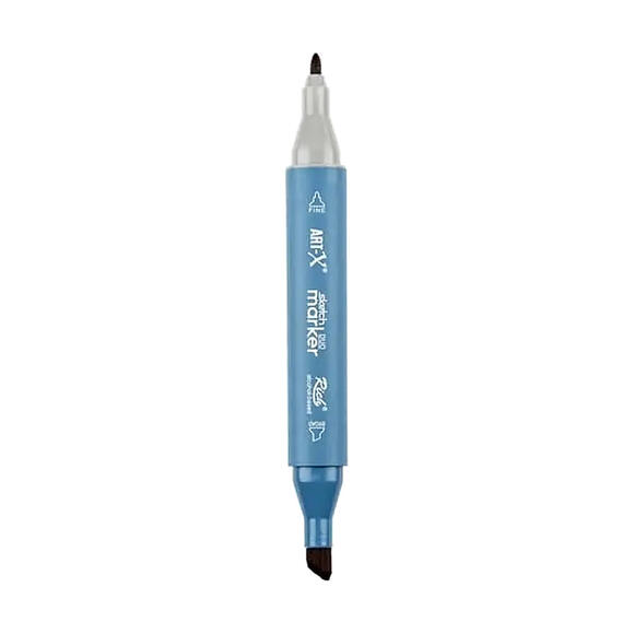 Rich Klm-17929 Art-X Sketch Marker Kalem Duo 181 Brown