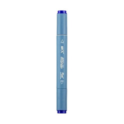 Markasız Kırtasiye - Rich Klm-17931 Art-X Sketch Marker Kalem Duo 072 Navy Mavi