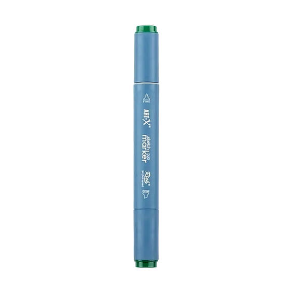 Rich Klm-17933 Art-X Sketch Marker Kalem Duo 335 Dark Green