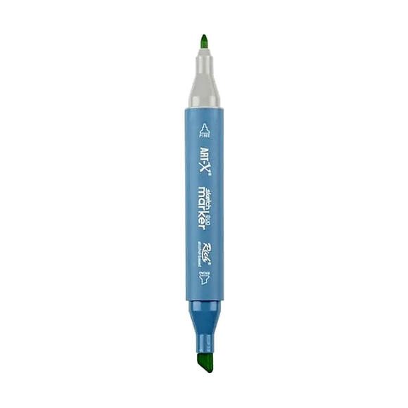 Rich Klm-17934 Art-X Sketch Marker Kalem Duo 354 Pale Green