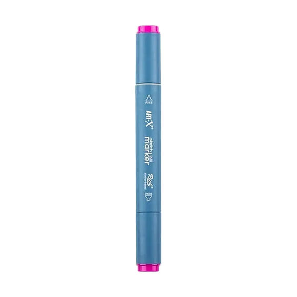 Rich Klm-17936 Art-X Sketch Marker Kalem Duo 230 Peach Red