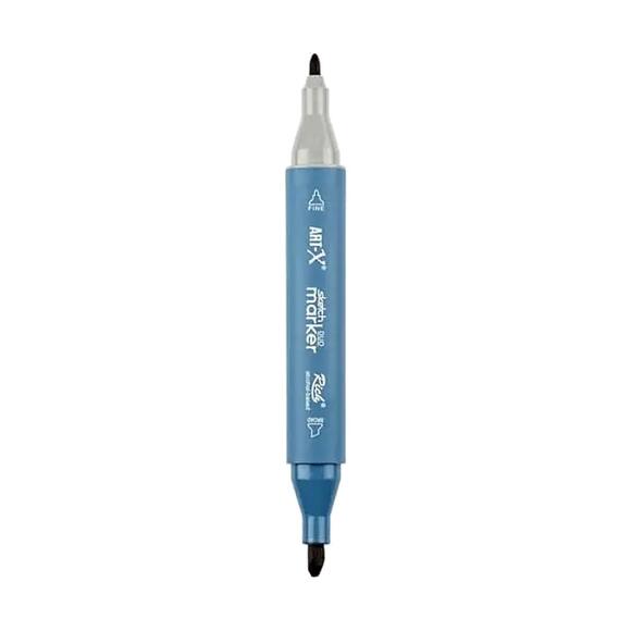 Rich Klm-17940 Art-X Sketch Marker Kalem Duo 462 Dark Brown