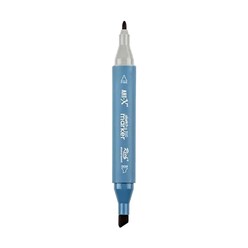 Rich Klm-17941 Art-X Sketch Marker Kalem Duo 405 Black Grey - Thumbnail