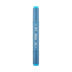 Markasız Kırtasiye - Rich Klm-17944 Art-X Sketch Marker Kalem Duo 638 Light Blue