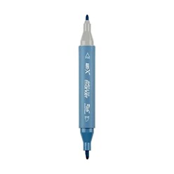 Rich Klm-17944 Art-X Sketch Marker Kalem Duo 638 Light Blue - Thumbnail
