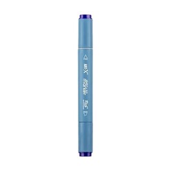 Markasız Kırtasiye - Rich Klm-17945 Art-X Sketch Marker Kalem Duo 273 Ultramarine