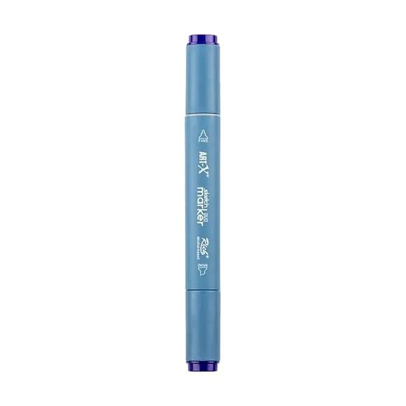 Rich Klm-17945 Art-X Sketch Marker Kalem Duo 273 Ultramarine