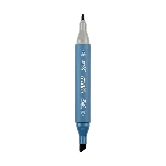 Rich Klm-17945 Art-X Sketch Marker Kalem Duo 273 Ultramarine