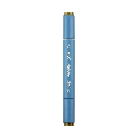 Rich Klm-17946 Art-X Sketch Marker Kalem Duo 371 Dark Olive