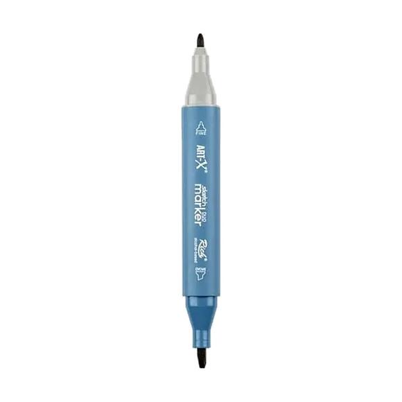 Rich Klm-17946 Art-X Sketch Marker Kalem Duo 371 Dark Olive