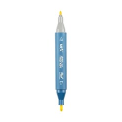 Rich Klm-17947 Art-X Sketch Marker Kalem Duo 106 Light Sarı - Thumbnail