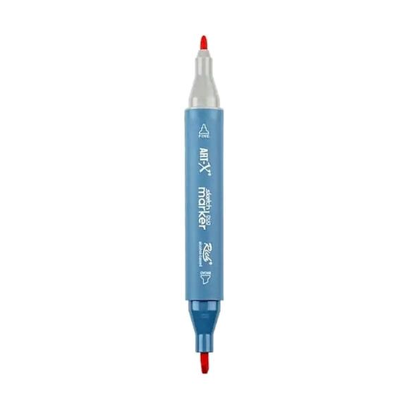 Rich Klm-17951 Art-X Sketch Marker Kalem Duo 206 Deep Red