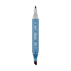 Rich Klm-17954 Art-X Sketch Marker Kalem Duo 513 Vivid Pruple - Thumbnail