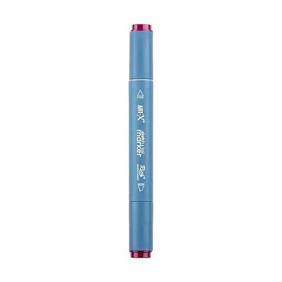 Rich Klm-17955 Art-X Sketch Marker Kalem Duo 216 Purpl Red