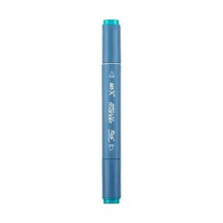 Markasız Kırtasiye - Rich Klm-17957 Art-X Sketch Marker Kalem Duo 319 Water Blue