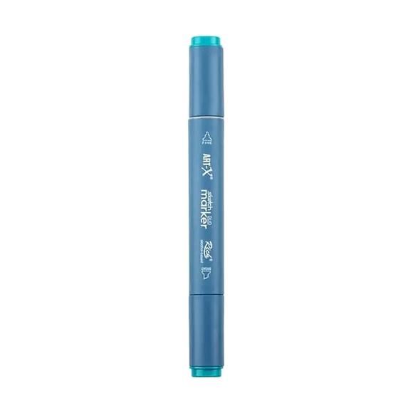 Rich Klm-17957 Art-X Sketch Marker Kalem Duo 319 Water Blue