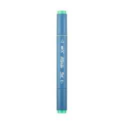 Markasız Kırtasiye - Rich Klm-17959 Art-X Sketch Marker Kalem Duo 353 Aqua Green