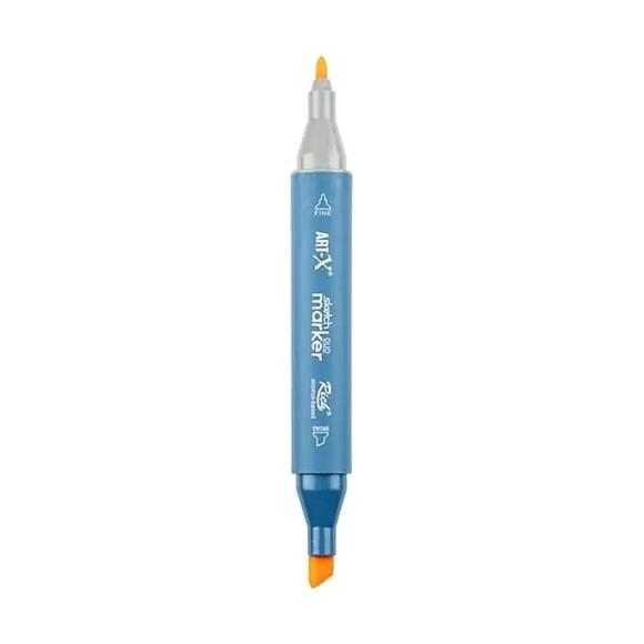 Rich Klm-17960 Art-X Sketch Marker Kalem Duo 123 Kavun Sarı