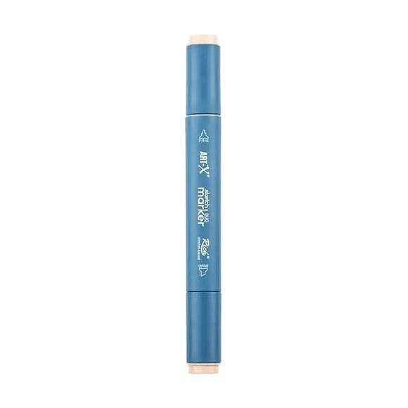 Rich Klm-17961 Art-X Sketch Marker Kalem Duo 489 Light Blush