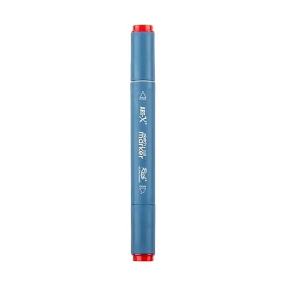 Rich Klm-17963 Art-X Sketch Marker Kalem Duo 205 Pale Red