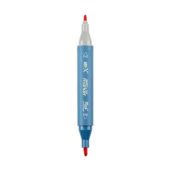 Rich Klm-17963 Art-X Sketch Marker Kalem Duo 205 Pale Red