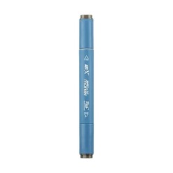 Markasız Kırtasiye - Rich Klm-17964 Art-X Sketch Marker Kalem Duo 416 Green Grey