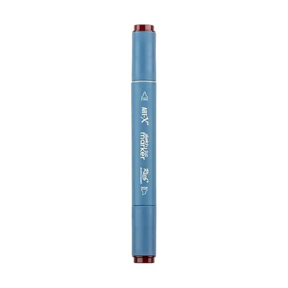 Rich Klm-17965 Art-X Sketch Marker Kalem Duo 188 Bordo
