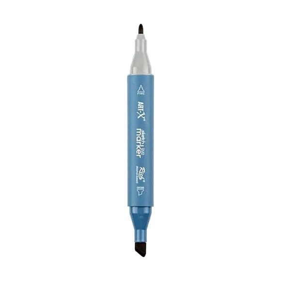 Rich Klm-17965 Art-X Sketch Marker Kalem Duo 188 Bordo