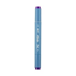 Markasız Kırtasiye - Rich Klm-17966 Art-X Sketch Marker Kalem Duo 267 Violet