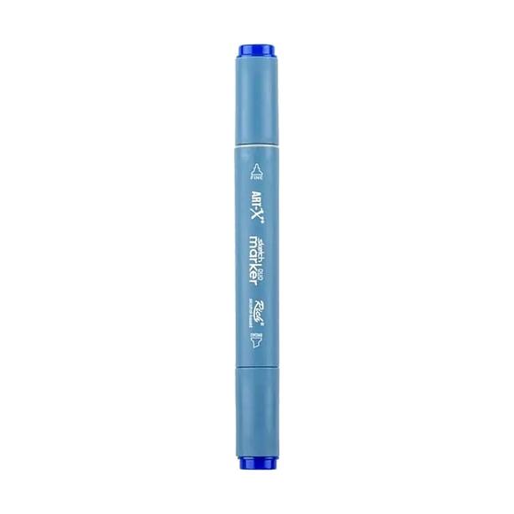 Rich Klm-17967 Art-X Sketch Marker Kalem Duo 286 Blue