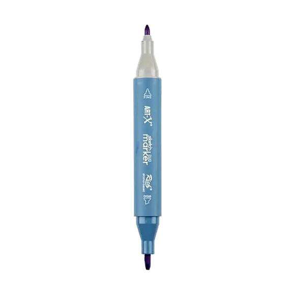 Rich Klm-17967 Art-X Sketch Marker Kalem Duo 286 Blue