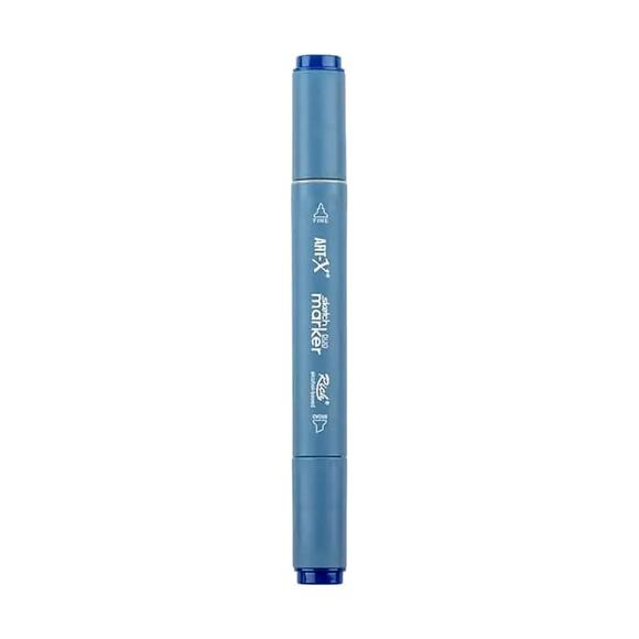 Rich Klm-17968 Art-X Sketch Marker Kalem Duo 301 Prussian
