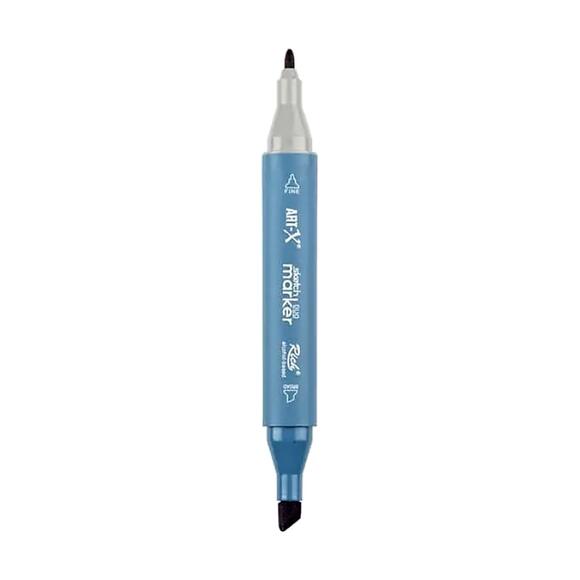 Rich Klm-17968 Art-X Sketch Marker Kalem Duo 301 Prussian