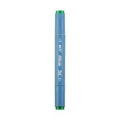 Markasız Kırtasiye - Rich Klm-17969 Art-X Sketch Marker Kalem Duo 356 Grass Green