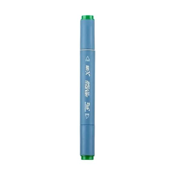 Rich Klm-17969 Art-X Sketch Marker Kalem Duo 356 Grass Green