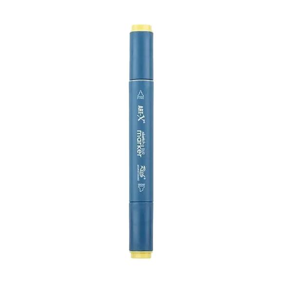 Rich Klm-17970 Art-X Sketch Marker Kalem Duo 120 Kanarya Sarı